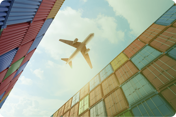 cargo aircraft transport for air freight forwarding and global shipping